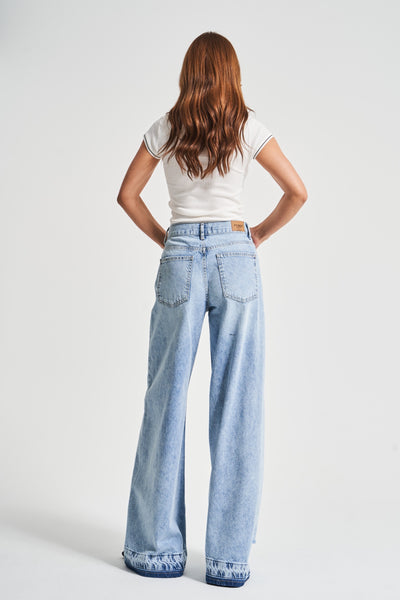 Zemira Wide-Leg High-Waist Jeans