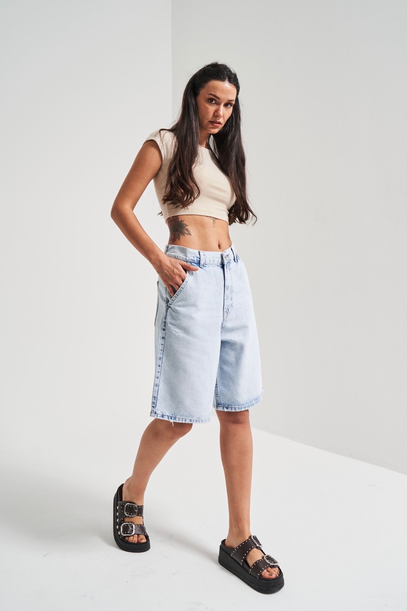 ZIVA DENIM SHORTS