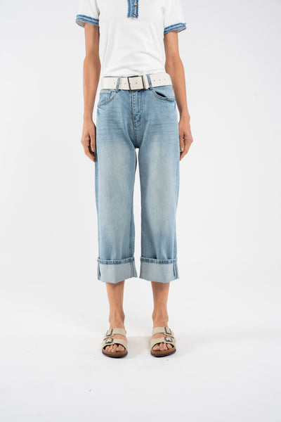 OLIANA JEANS WITH BELT