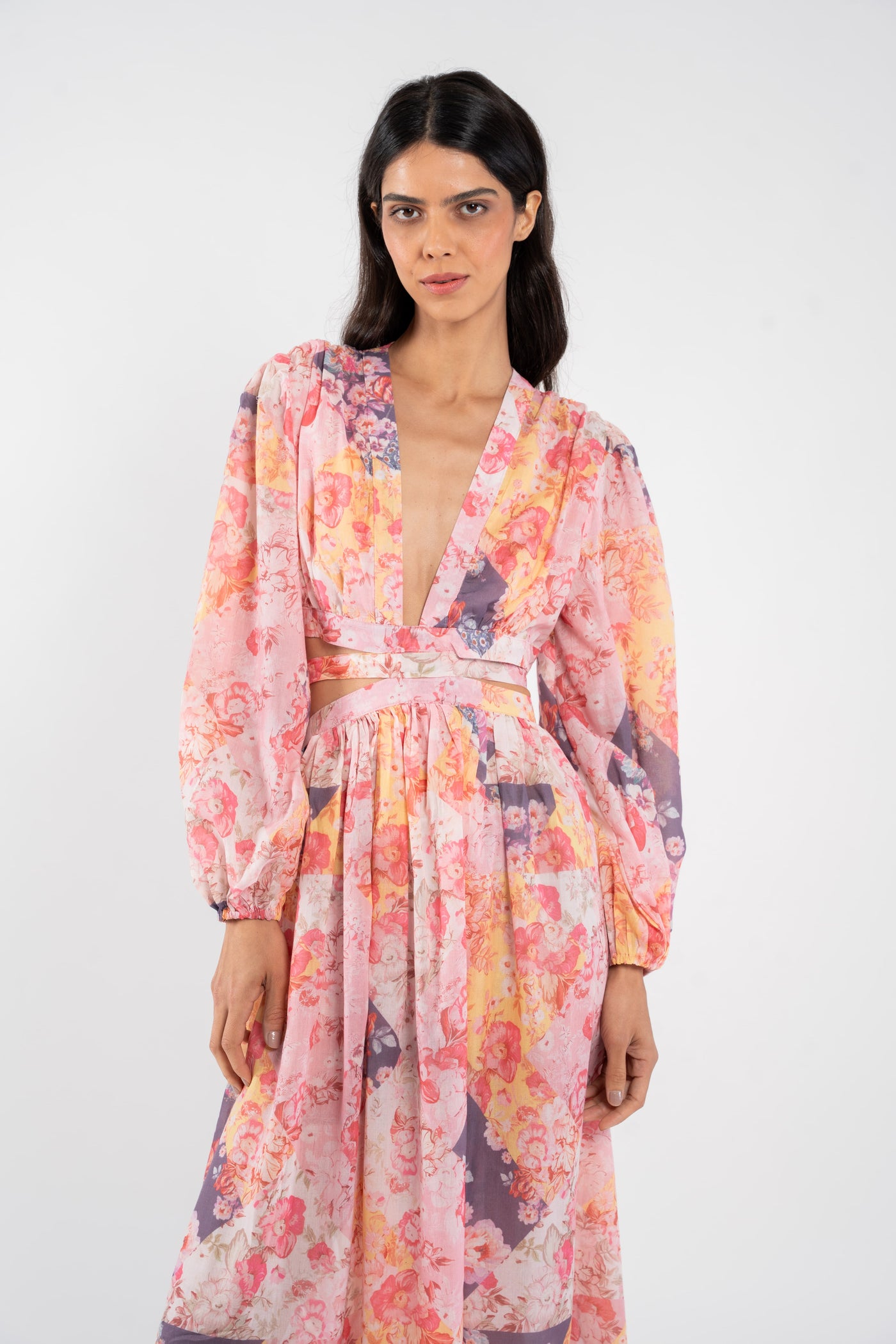 HYLAN MIDI DRESS