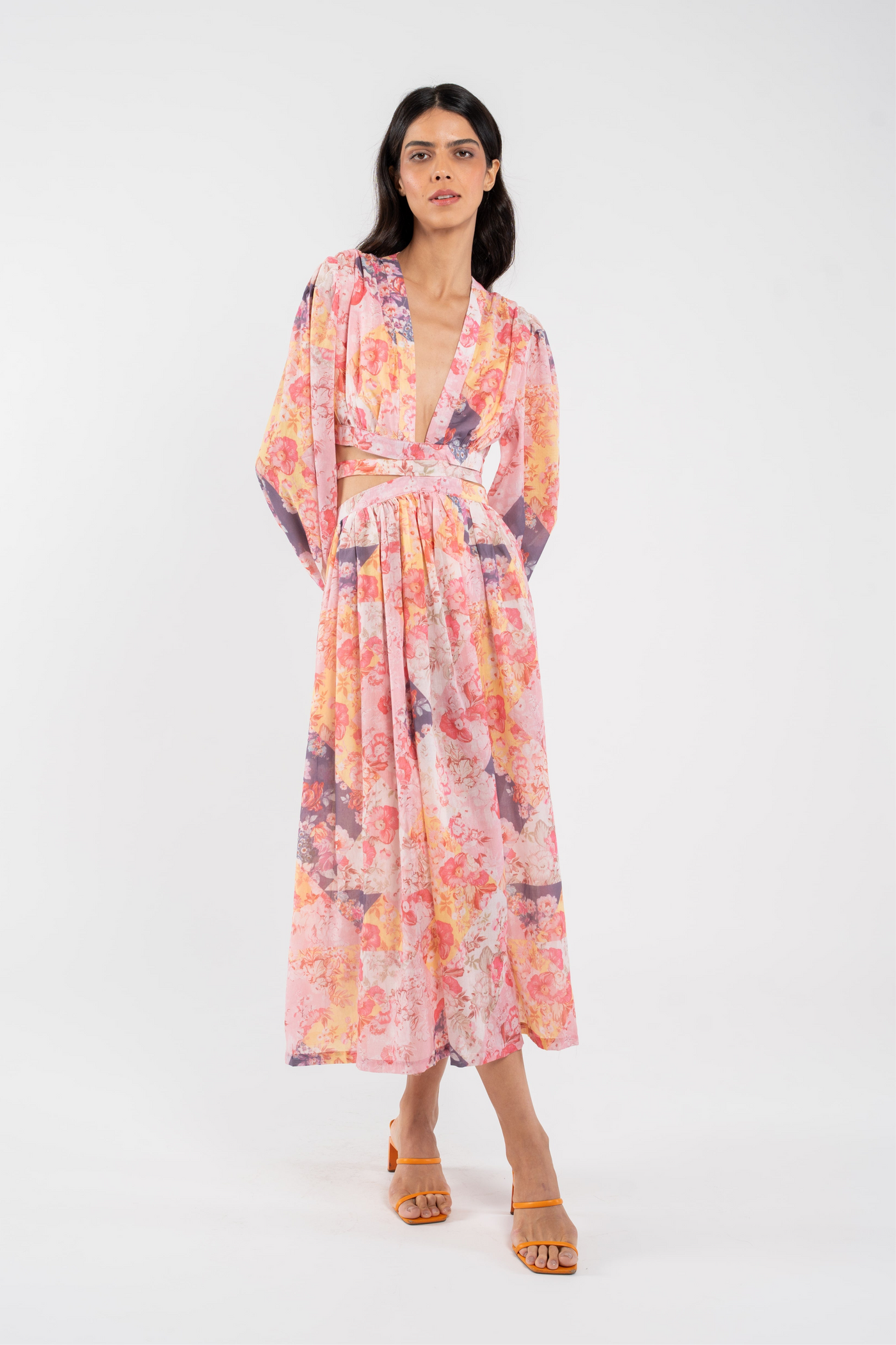 HYLAN MIDI DRESS