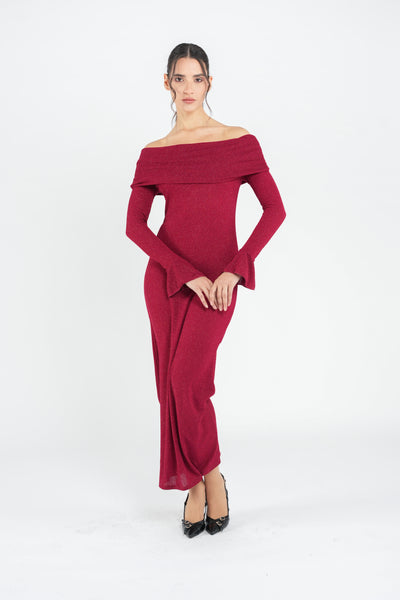 izara knit dress Reformation Izara Knit Dress In Capri - 50% Off