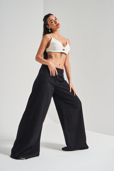 BRIDGET WIDE-LEG MID-RISE JEANS