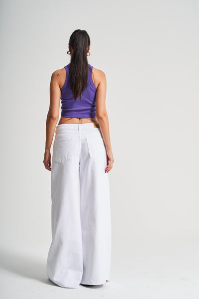 Elyna Wide-Leg Mid-Rise Jeans