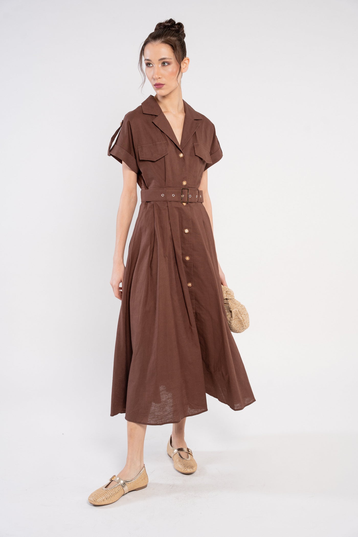 AMELIA MIDI DRESS
