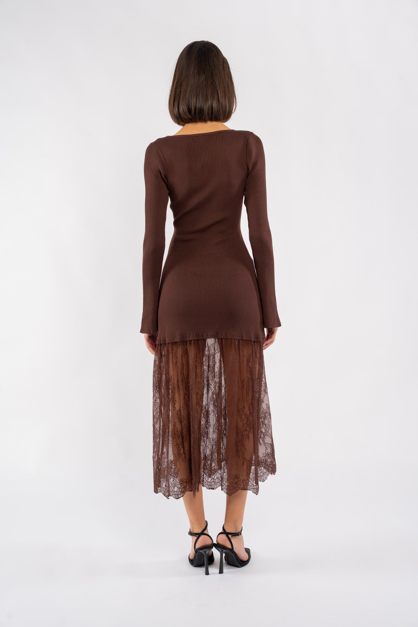 ALIX KNIT MIDI DRESS