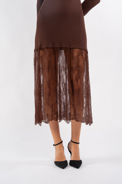 ALIX KNIT MIDI DRESS