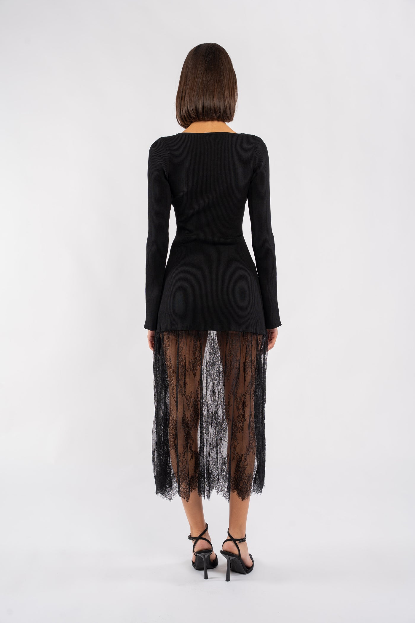 ALIX KNIT MIDI DRESS