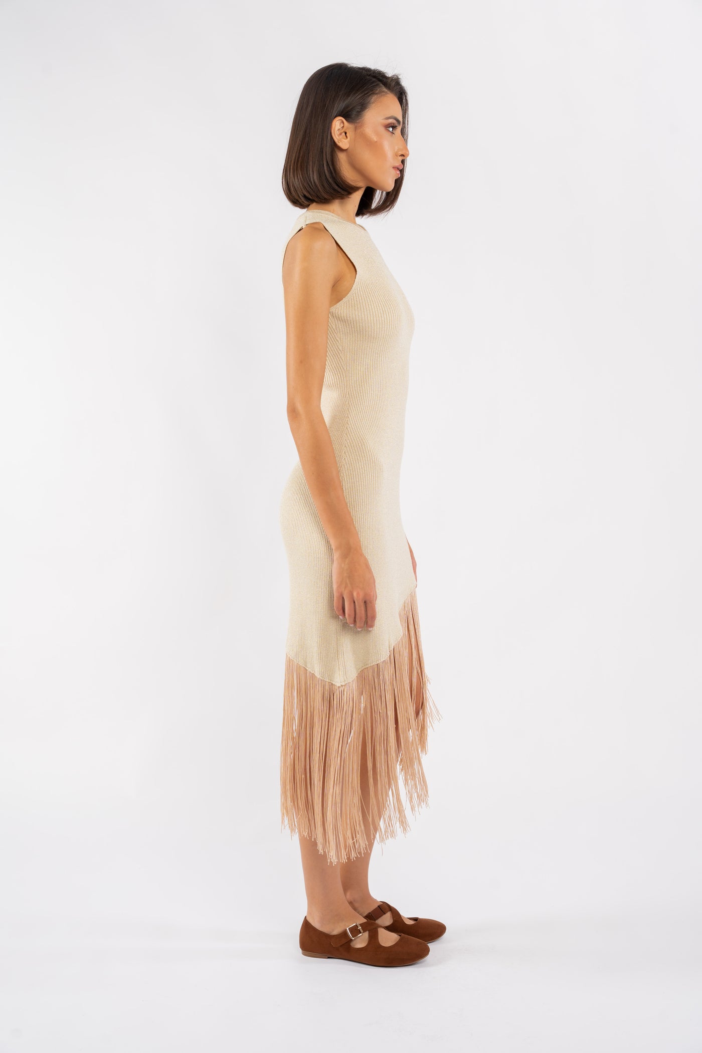 MAEVA KNIT MIDI DRESS