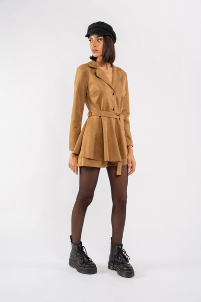 LOTTIE SUEDE OVERALL