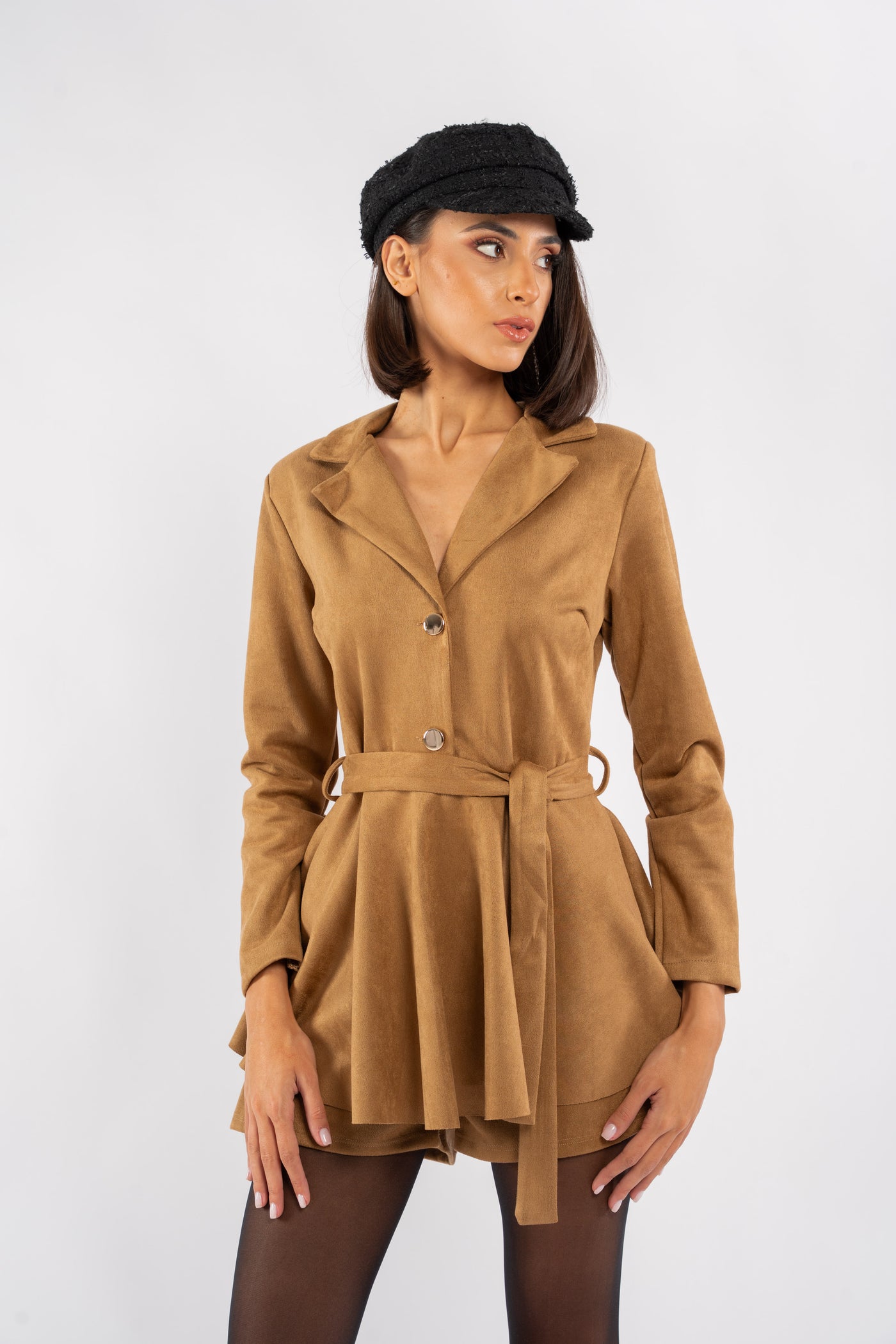 LOTTIE SUEDE OVERALL