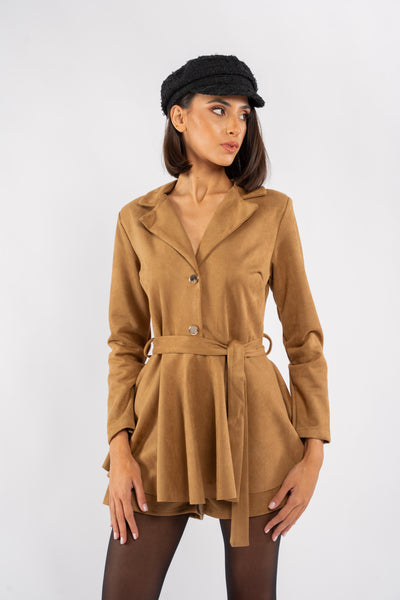 LOTTIE SUEDE OVERALL