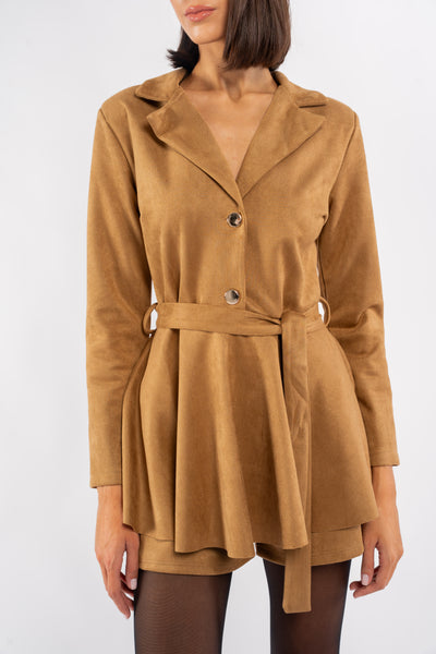 LOTTIE SUEDE OVERALL