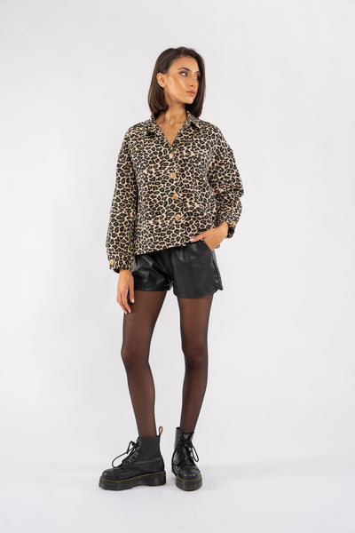 LÉNA LEOPARD JACKET