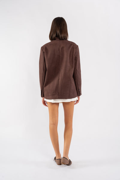 ÉLISE SUEDE BLAZER