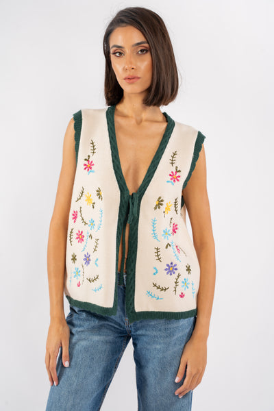 FLEURA KNIT VEST
