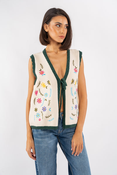 FLEURA KNIT VEST