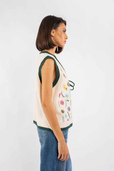 FLEURA KNIT VEST