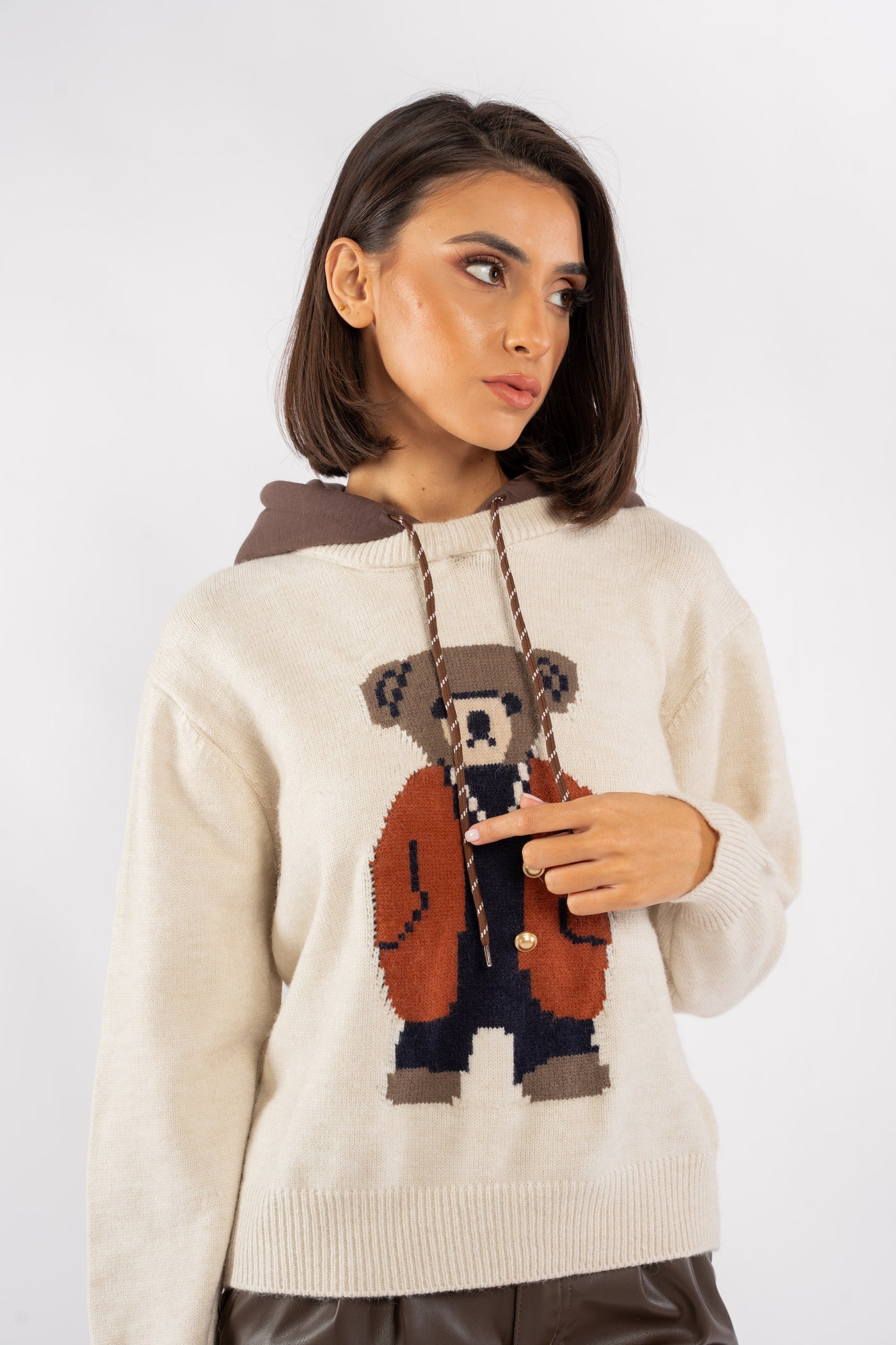 AMIE TEDDY BEAR HOODIE