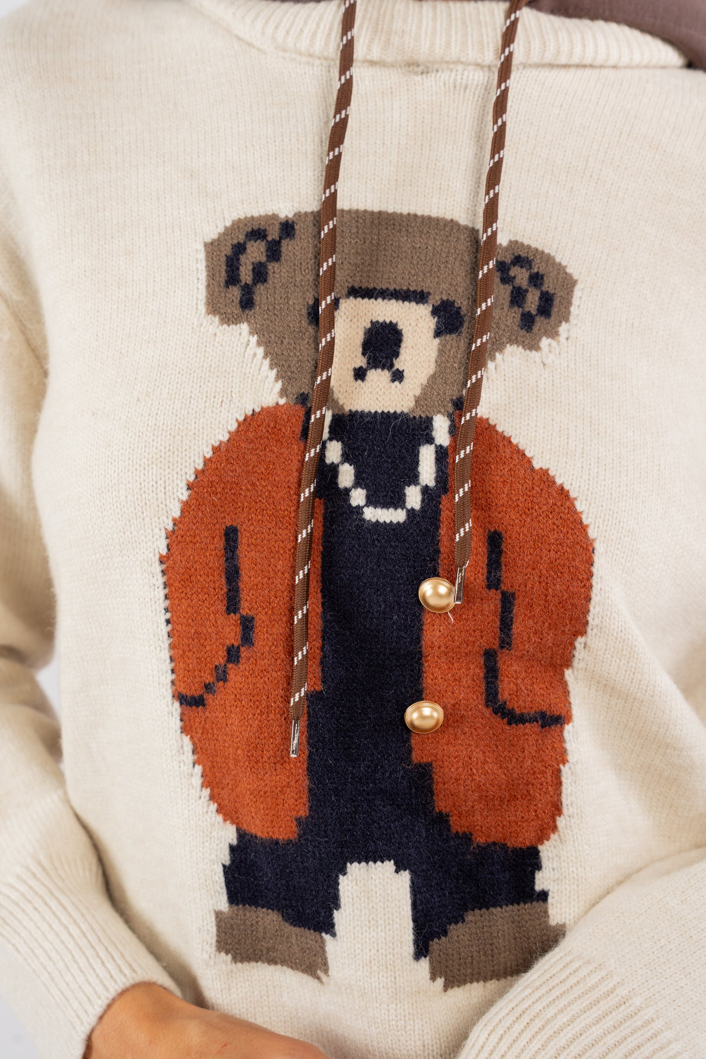 AMIE TEDDY BEAR HOODIE