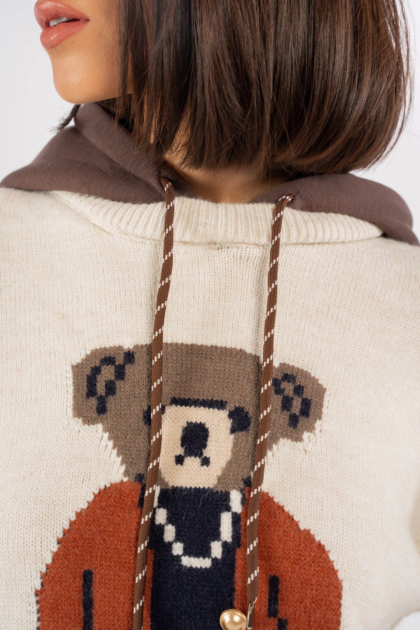 AMIE TEDDY BEAR HOODIE