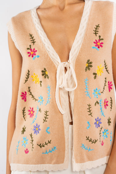 FLEURA KNIT VEST