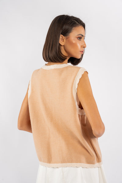FLEURA KNIT VEST