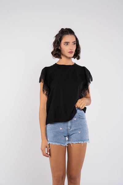 AUDREY DENIM SHORTS