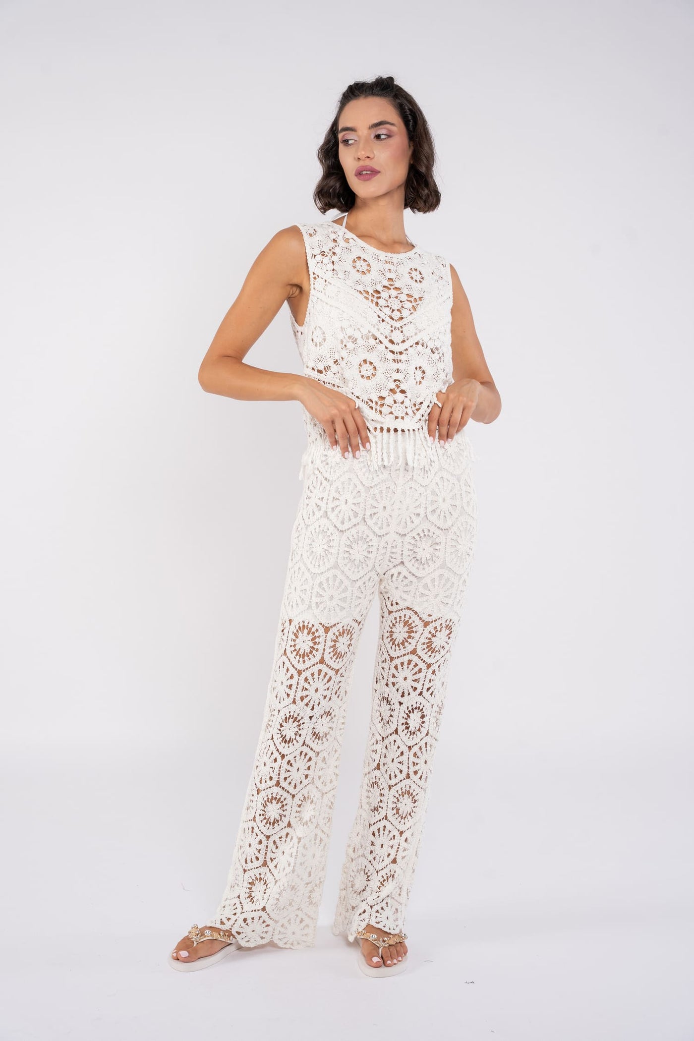 LINA CROCHET PANTS