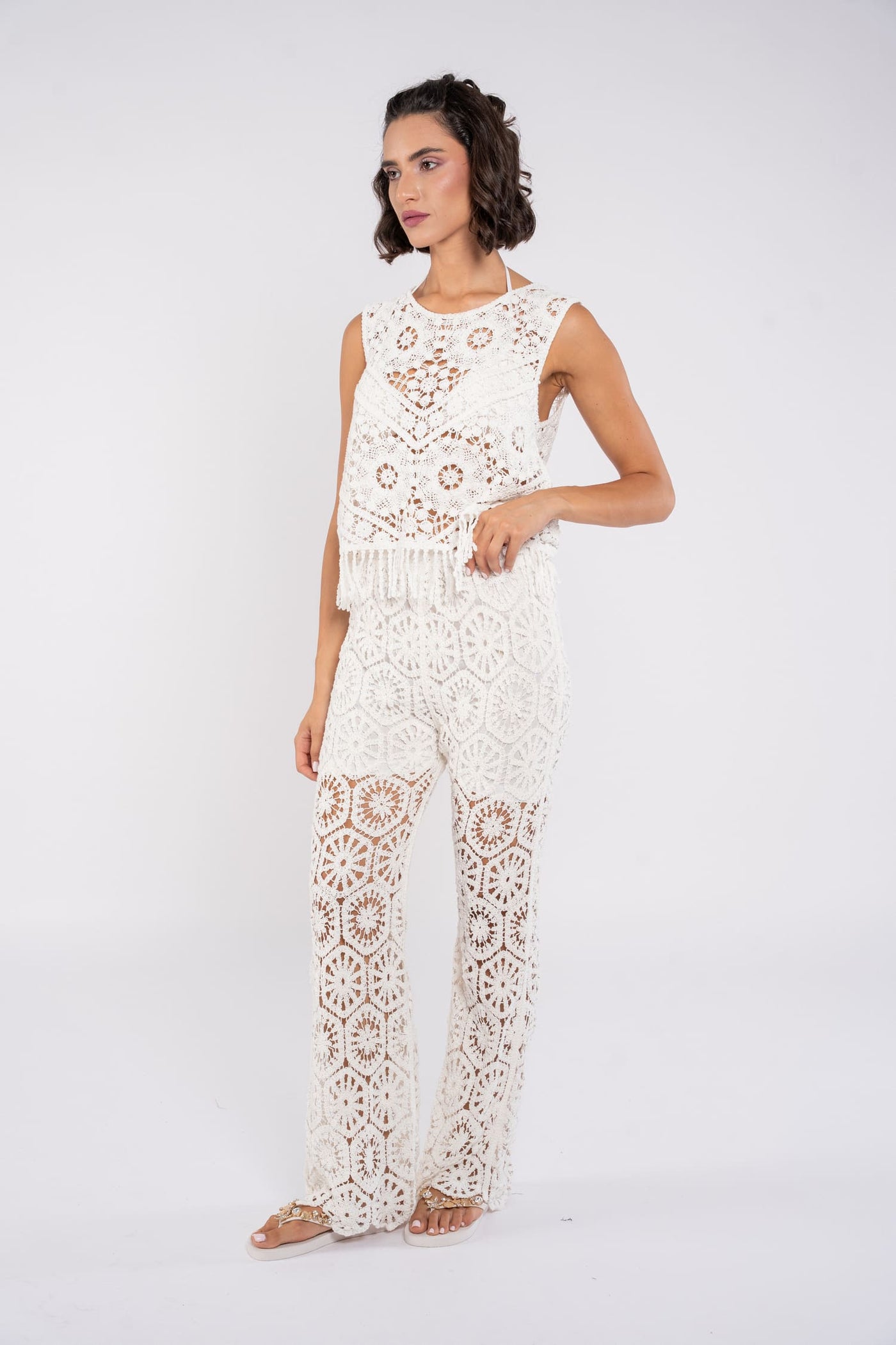 LINA CROCHET PANTS