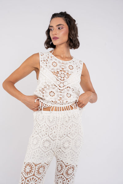LINA CROCHET PANTS