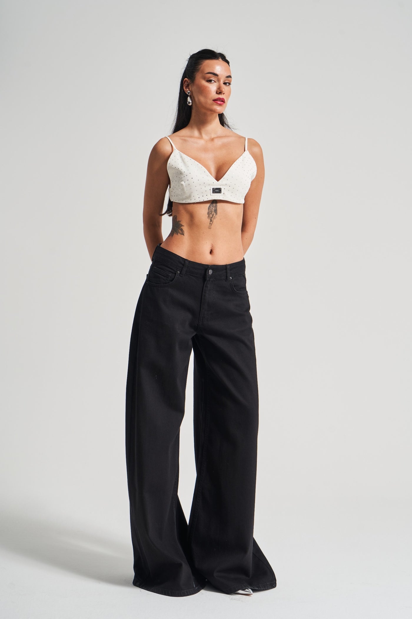 BRIDGET WIDE-LEG MID-RISE JEANS