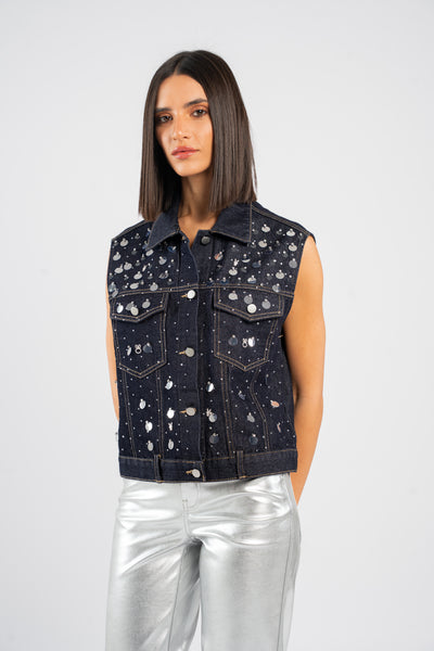 NATALIA DENIM VEST
