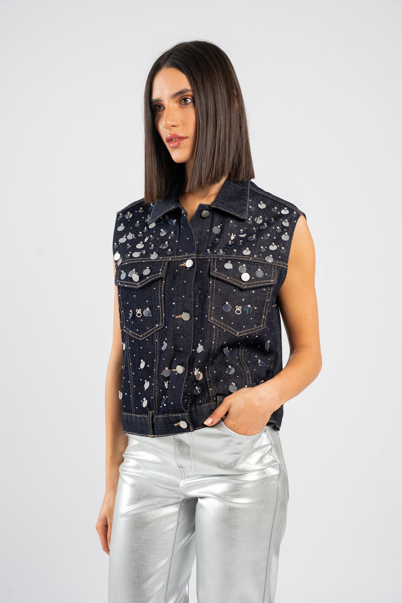 NATALIA DENIM VEST
