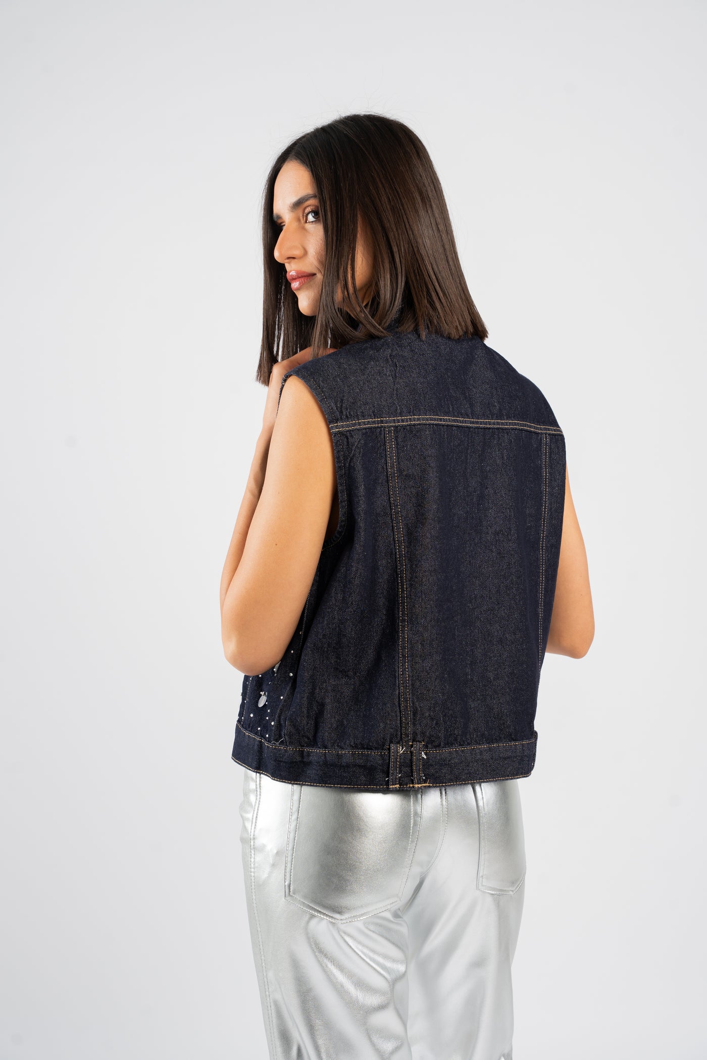 NATALIA DENIM VEST