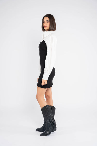NURIA KNIT MINI DRESS
