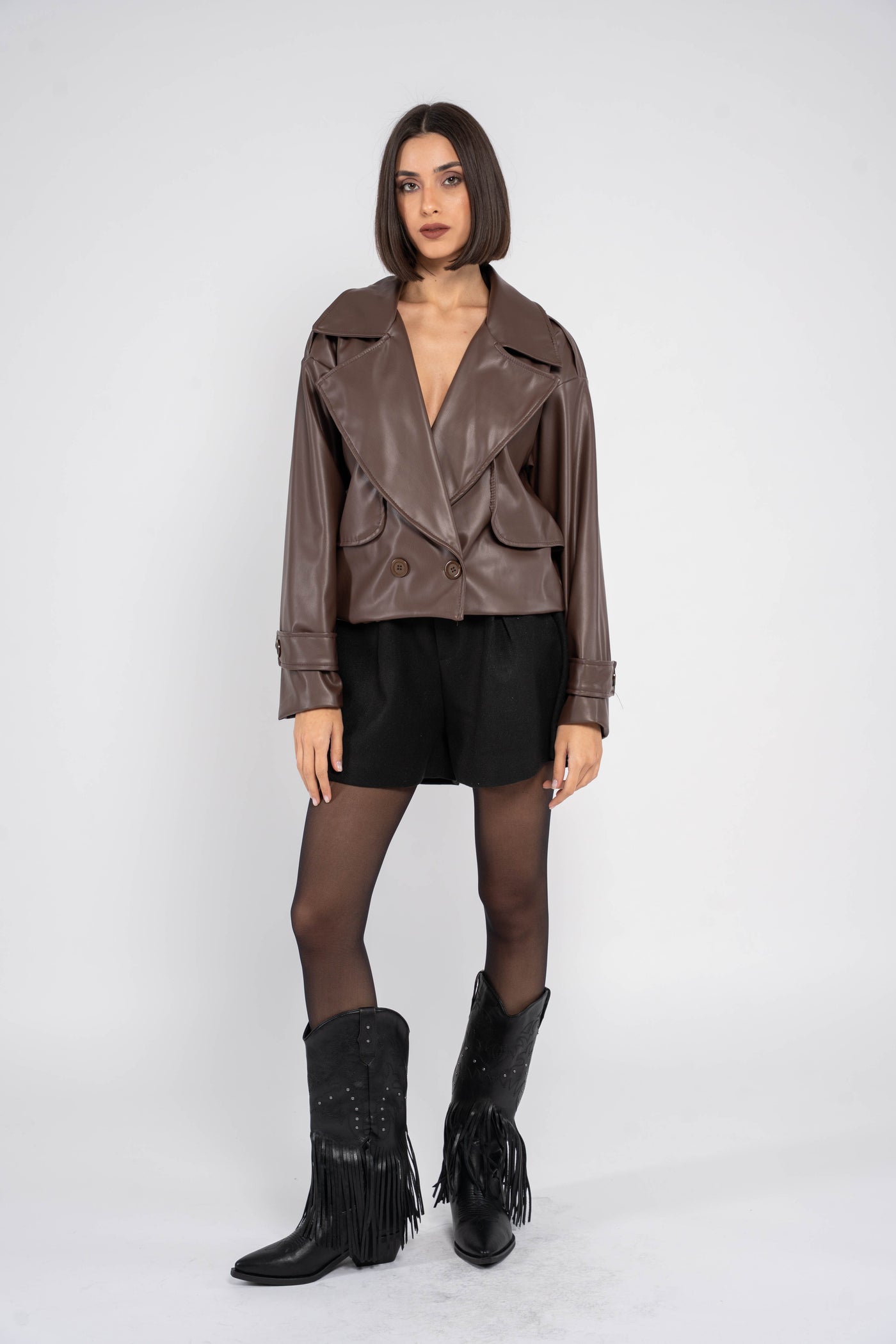 MIRABELLA LEATHER JACKET