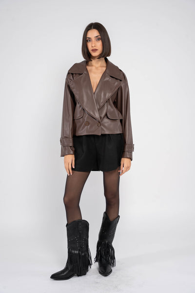 MIRABELLA LEATHER JACKET