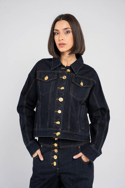 OLGA DENIM MATCHING SET