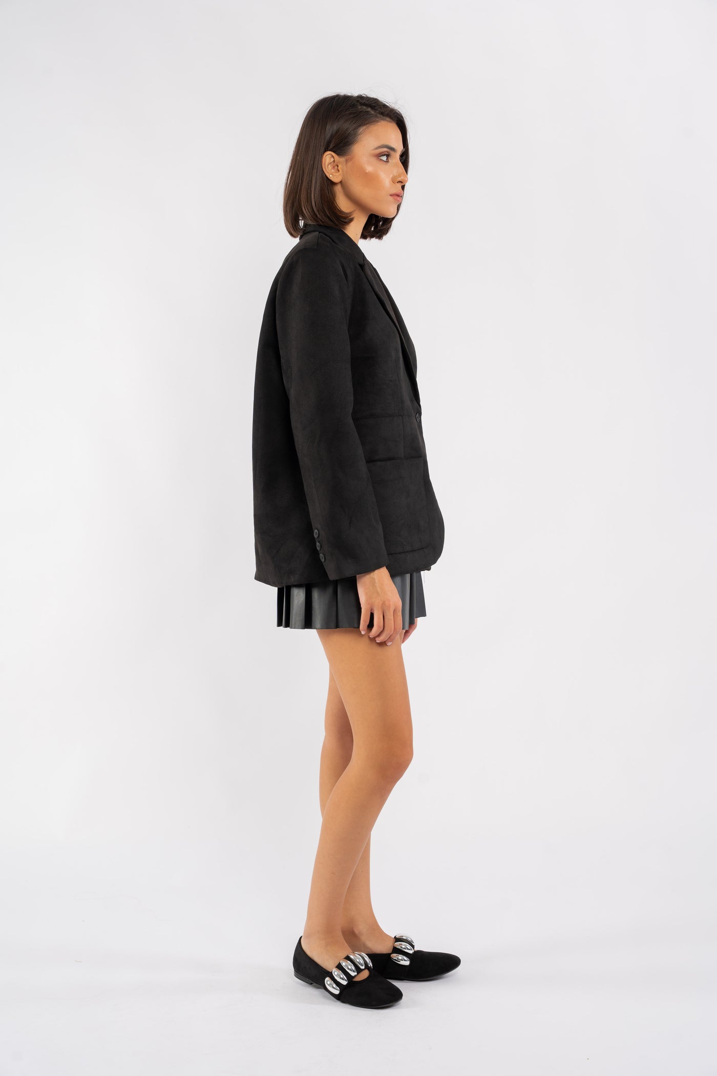 ÉLISE SUEDE BLAZER