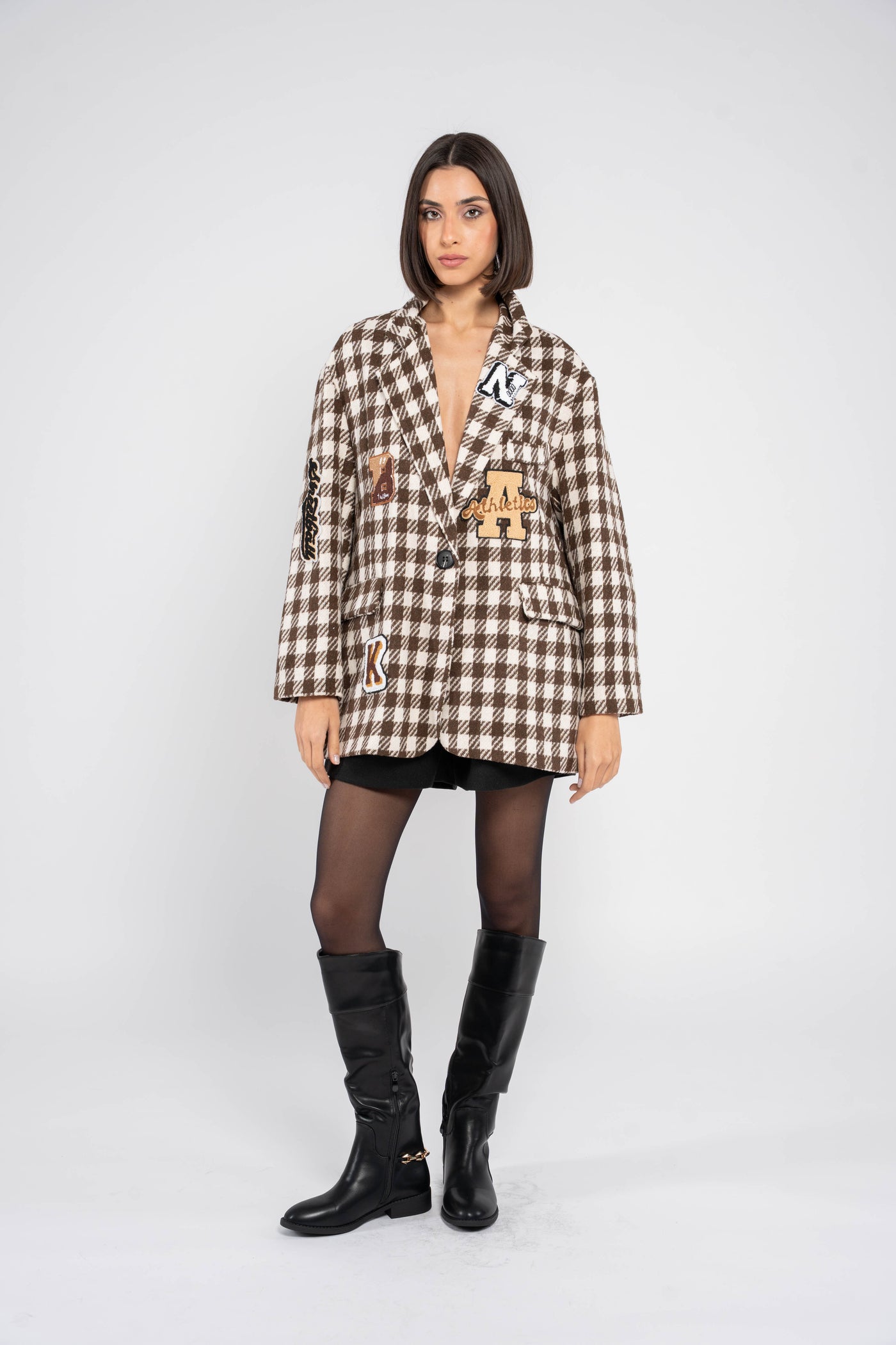 BETTY CHECKERED JACKET