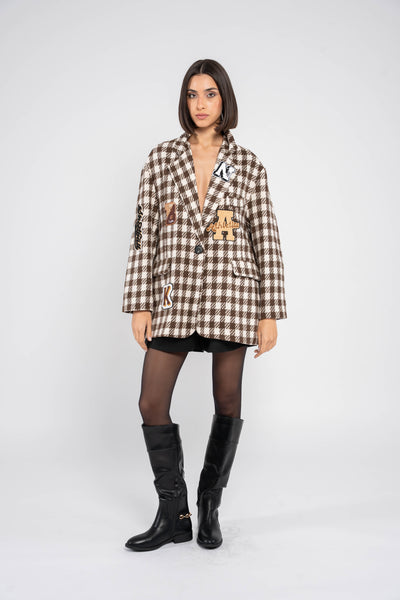 BETTY CHECKERED JACKET