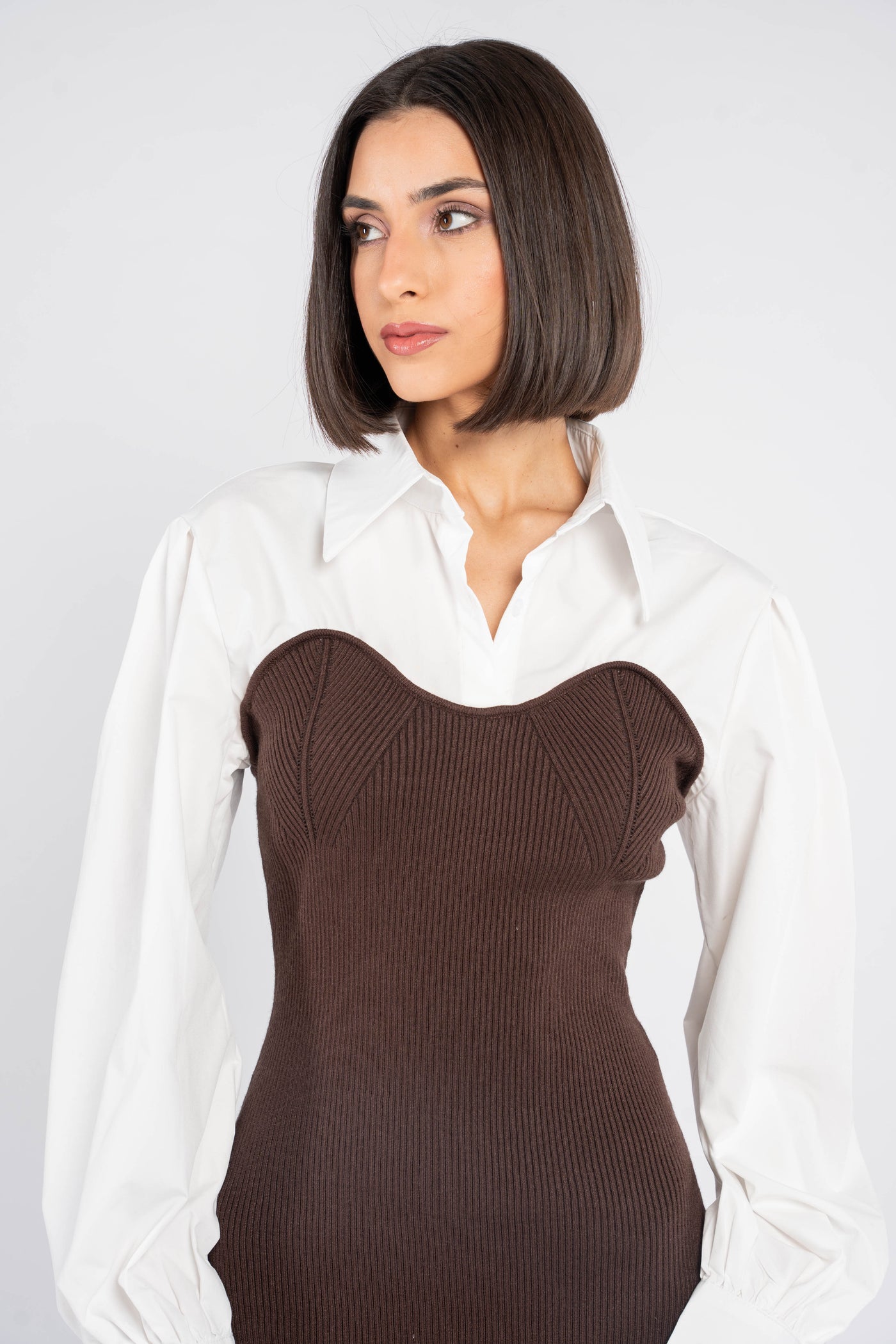 NURIA KNIT MINI DRESS