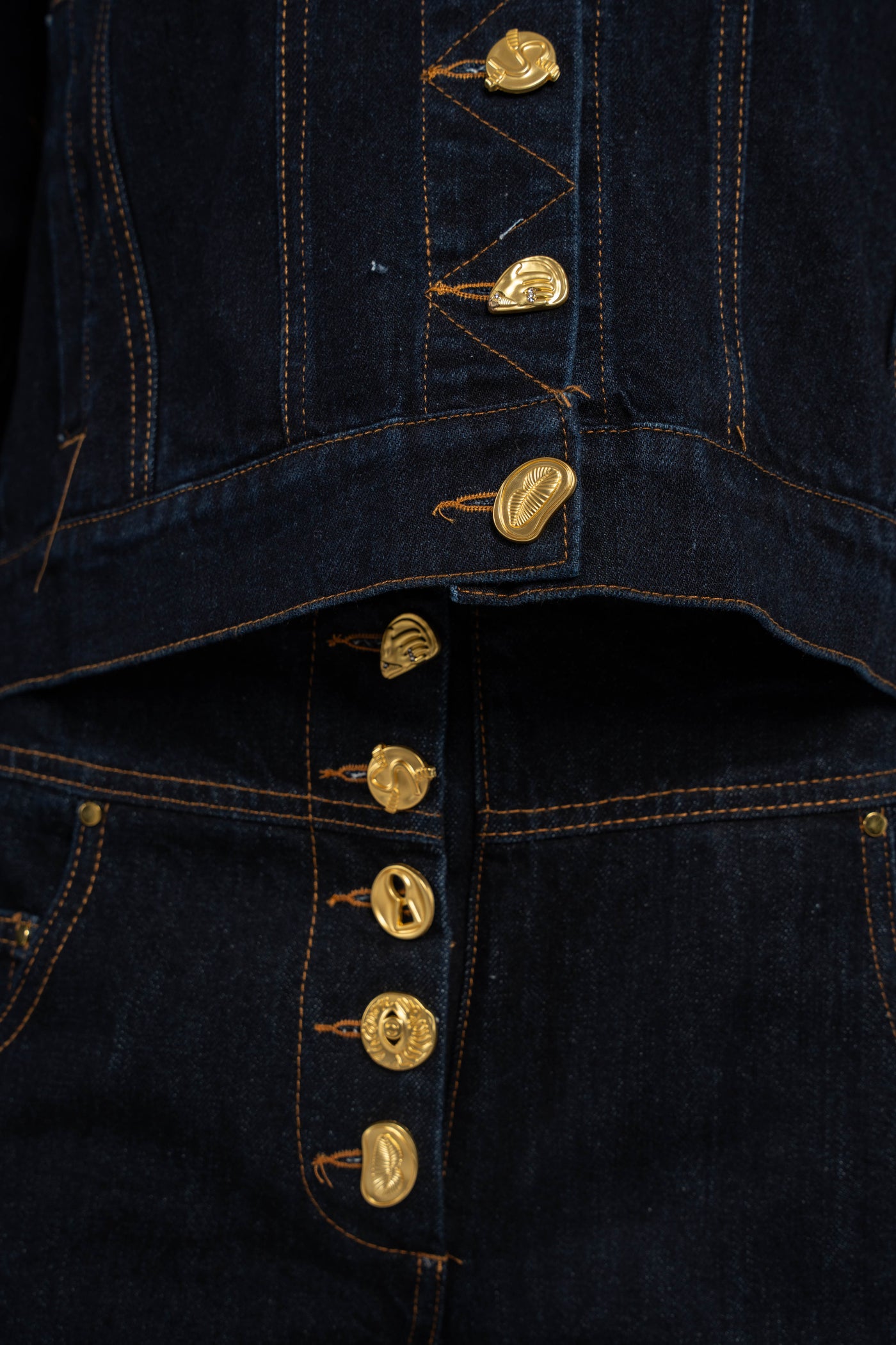 OLGA DENIM MATCHING SET