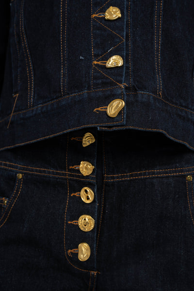 OLGA DENIM MATCHING SET