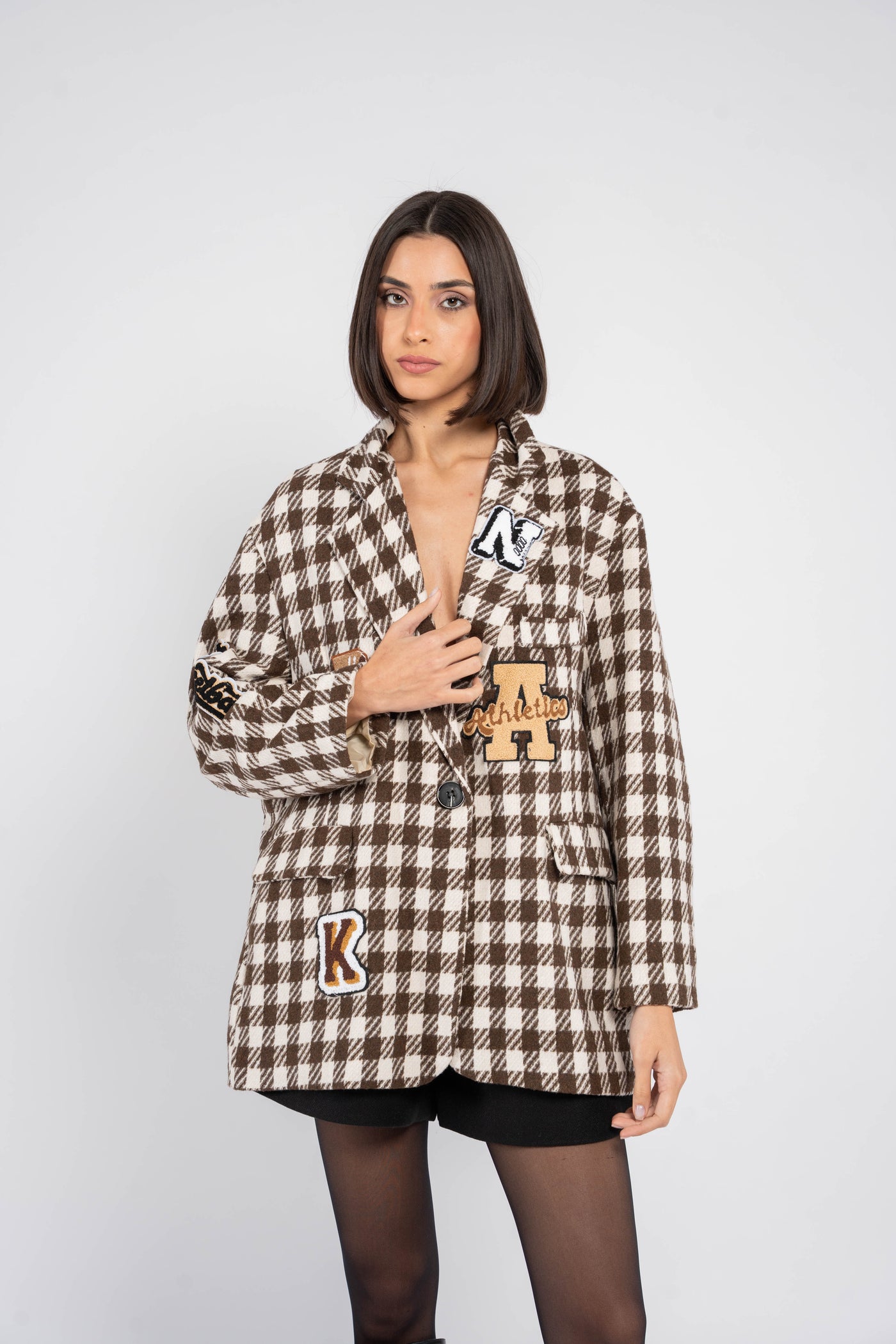 BETTY CHECKERED JACKET