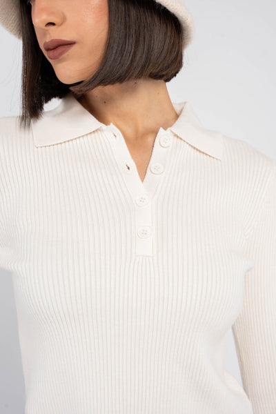 YOLANDA RIBBED TOP
