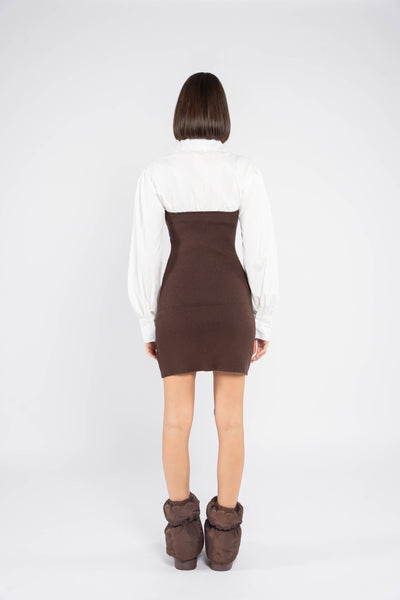 NURIA KNIT MINI DRESS