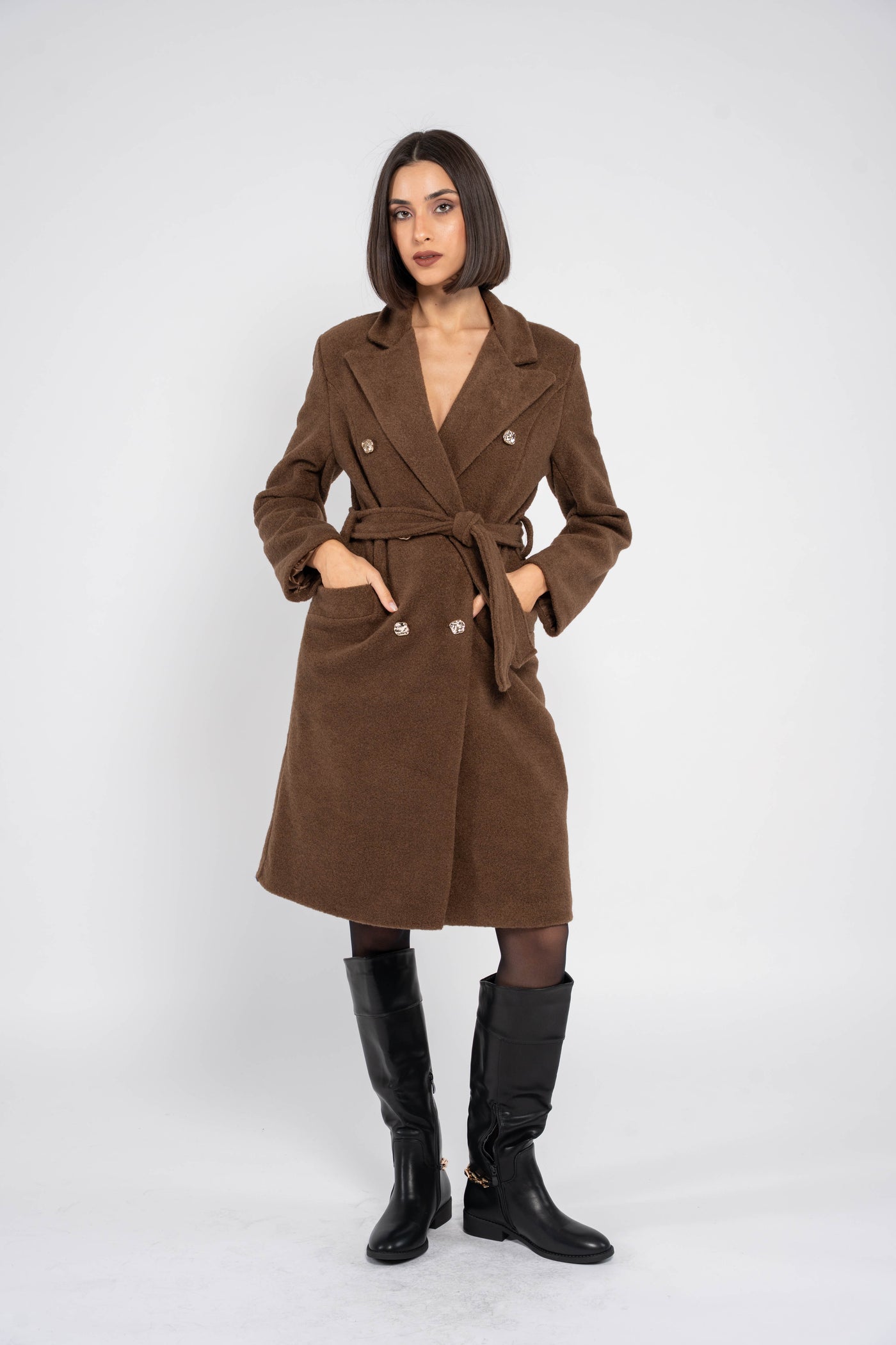 LEA WOOL COAT