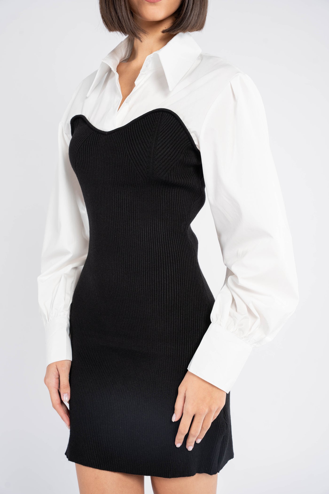 NURIA KNIT MINI DRESS